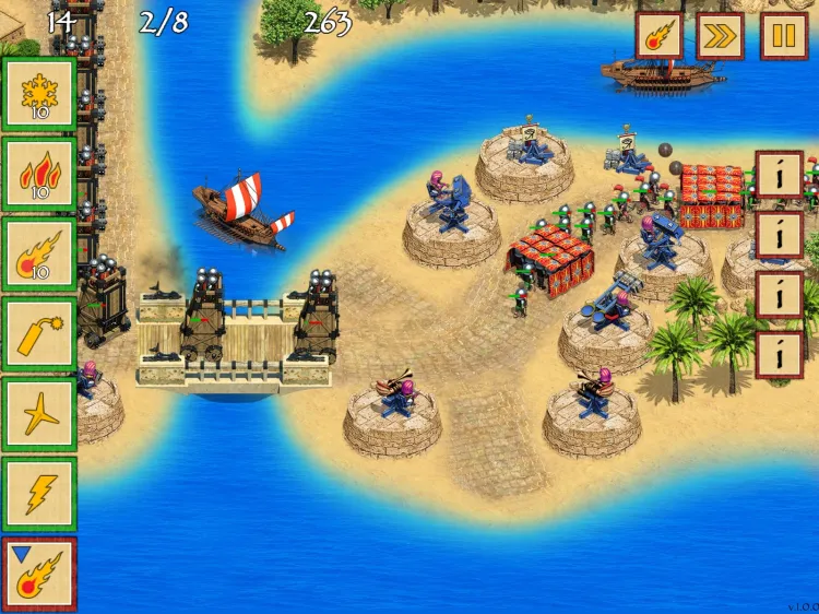 Скриншот Defense of Egypt: Cleopatra Mission — 7
