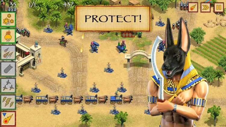 Скриншот Defense of Egypt: Cleopatra Mission — 9