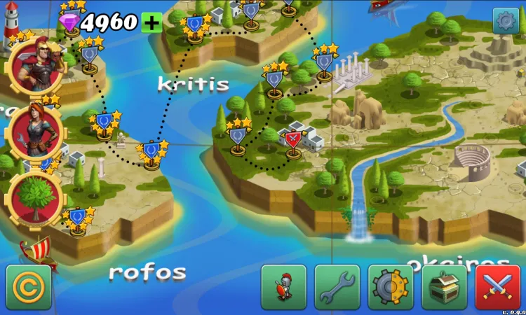 Скриншот Defense of Greece TD — 1