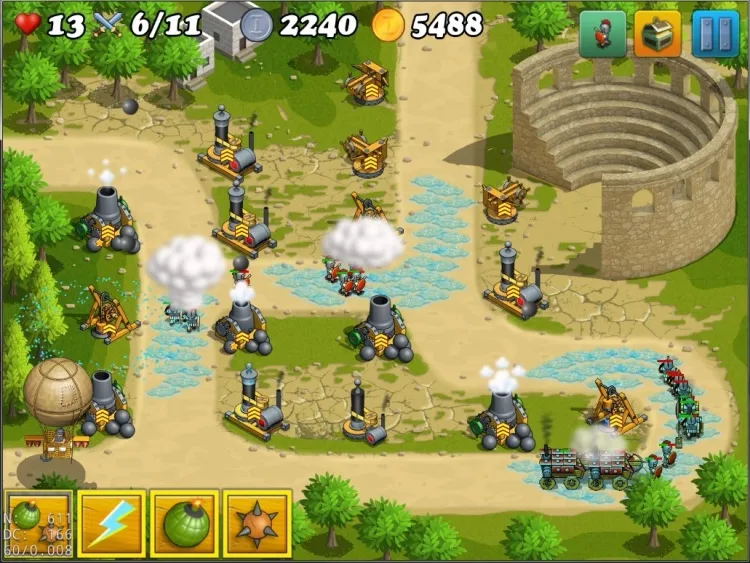 Скриншот Defense of Greece TD — 8