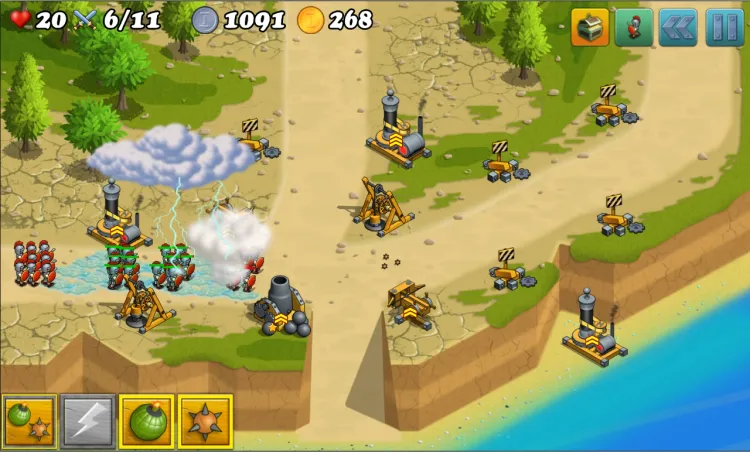 Скриншот Defense of Greece TD — 9