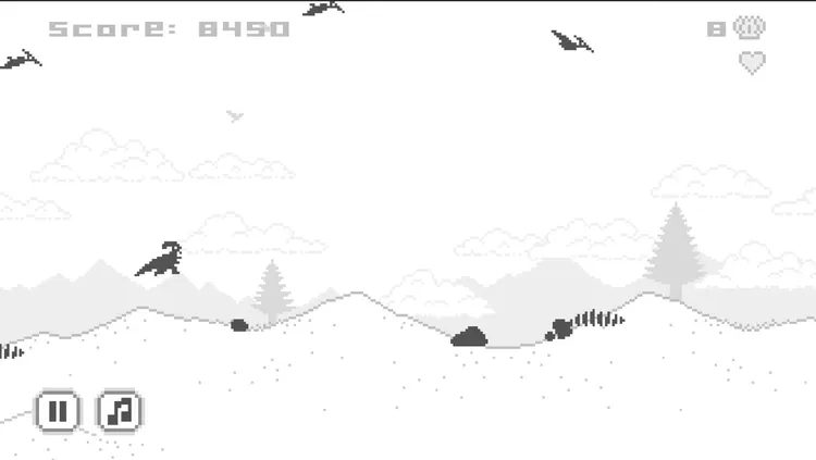 Скриншот Dino Jump Deluxe — 6