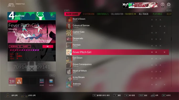 Скриншот DJMAX RESPECT V - Black Square Pack DLC — 4