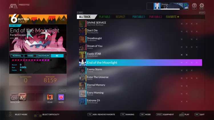 Скриншот DJMAX RESPECT V - Standard Edition — 1