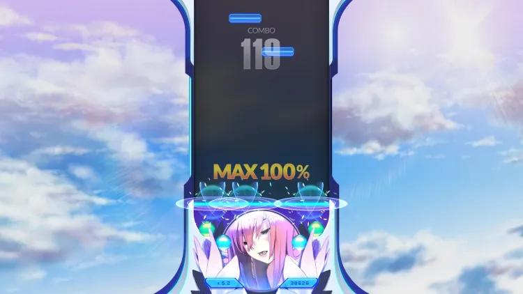 Скриншот DJMAX RESPECT V - The Clear Blue Sky GEAR PACK DLC — 3