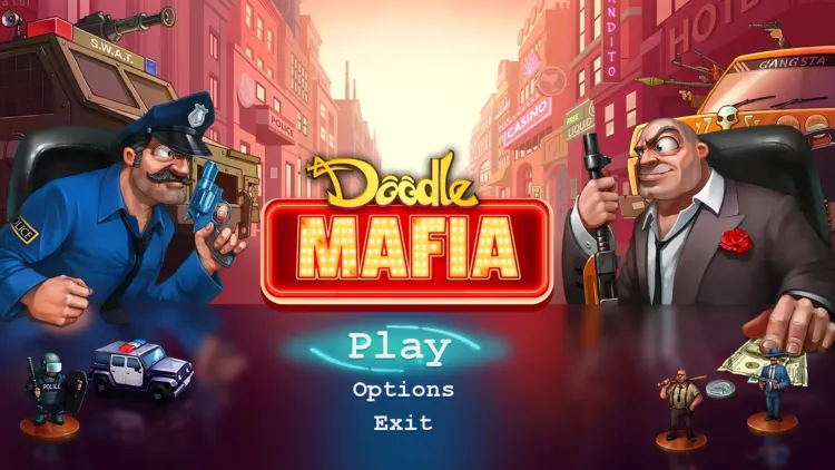 Скриншот Doodle Mafia — 5