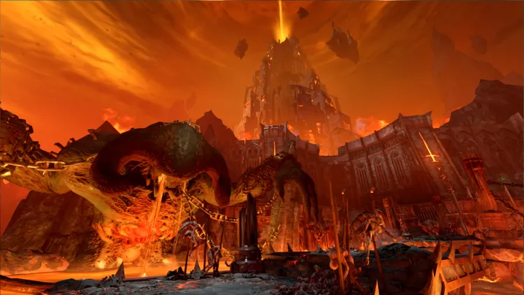 Скриншот DOOM Eternal: Rip and Tear Pack (Nintendo Switch - Цифровая версия) (EU) — 4