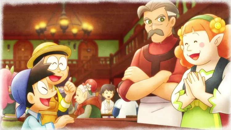 Скриншот DORAEMON STORY OF SEASONS: Friends of the Great Kingdom — 3