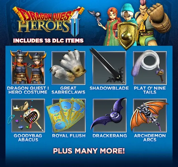 Скриншот Dragon Quest Heroes II Explorer's Edition — 1
