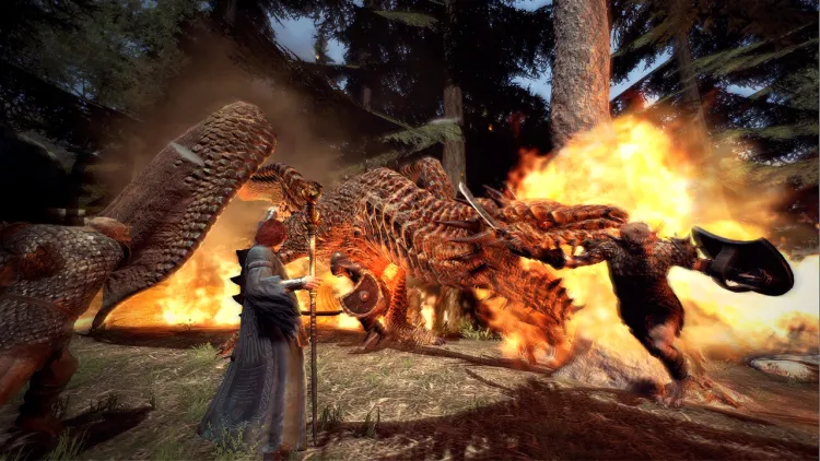 Скриншот Dragon's Dogma: Dark Arisen (Nintendo Switch - Цифровая версия) (EU) — 1