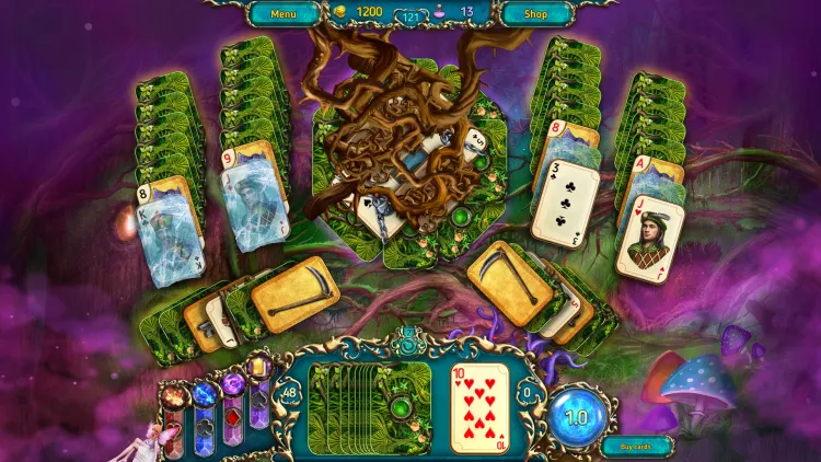Скриншот Dreamland Solitaire: Dark Prophecy — 2