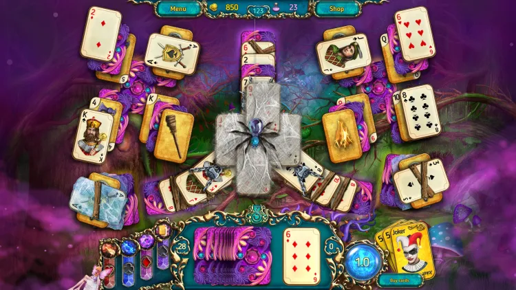 Скриншот Dreamland Solitaire: Dark Prophecy — 3