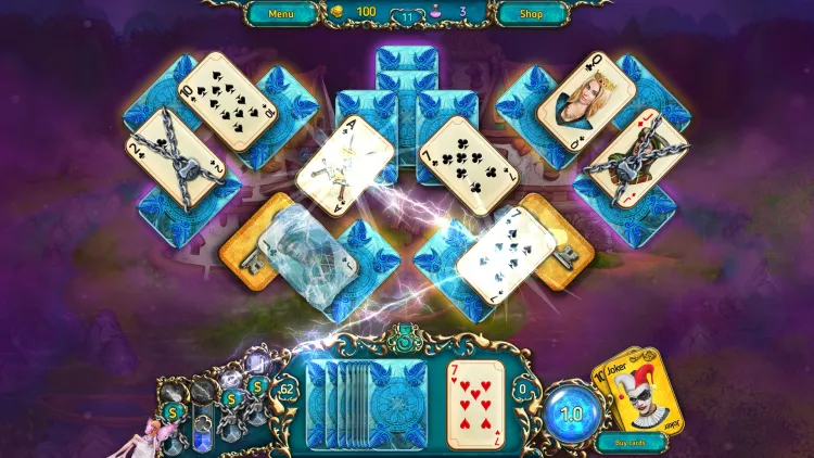 Скриншот Dreamland Solitaire: Dark Prophecy — 4