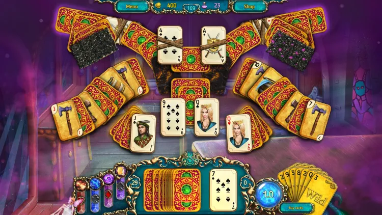 Скриншот Dreamland Solitaire: Dark Prophecy — 8