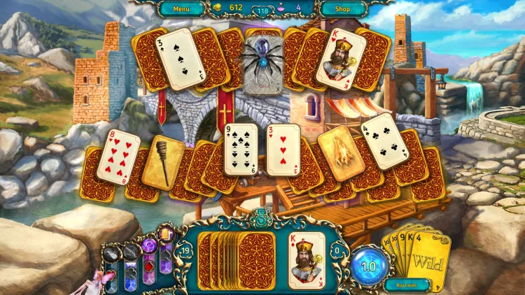 Скриншот Dreamland Solitaire — 6