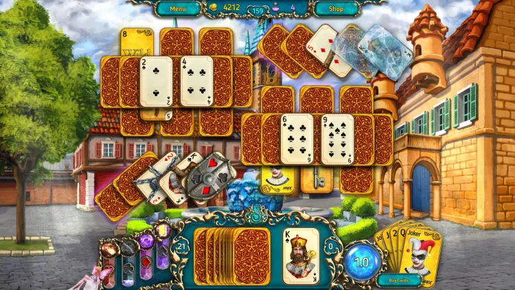 Скриншот Dreamland Solitaire — 8