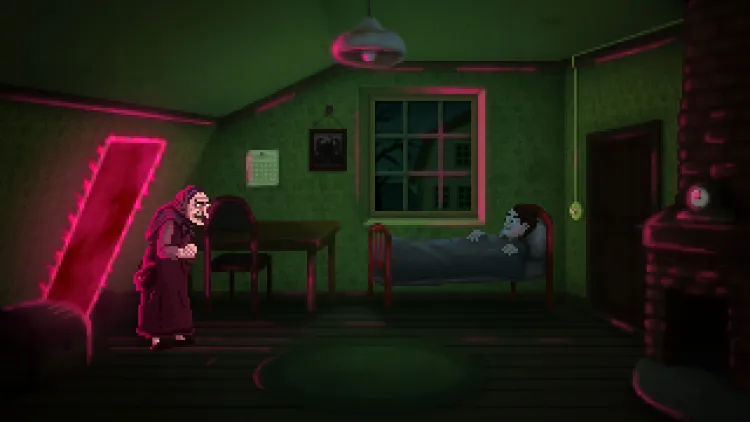 Скриншот Dreams in the Witch House — 6