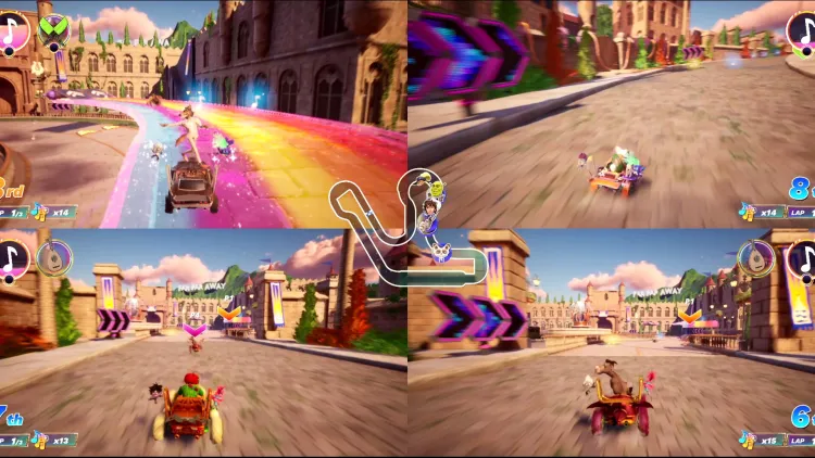 Скриншот DreamWorks All-Star Kart Racing — 4