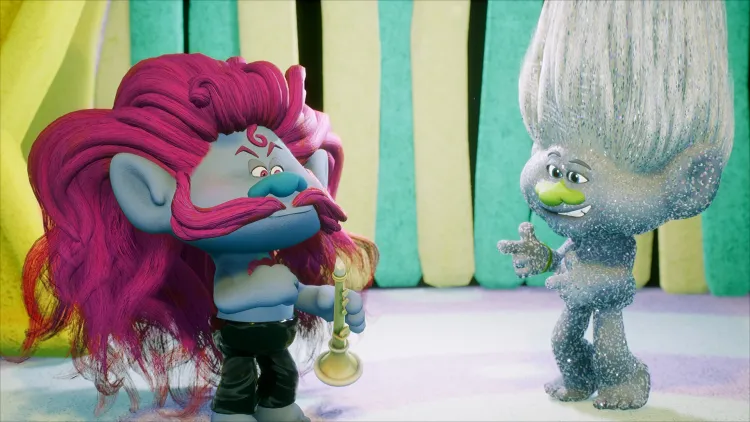 Скриншот DreamWorks Trolls Remix Rescue — 2