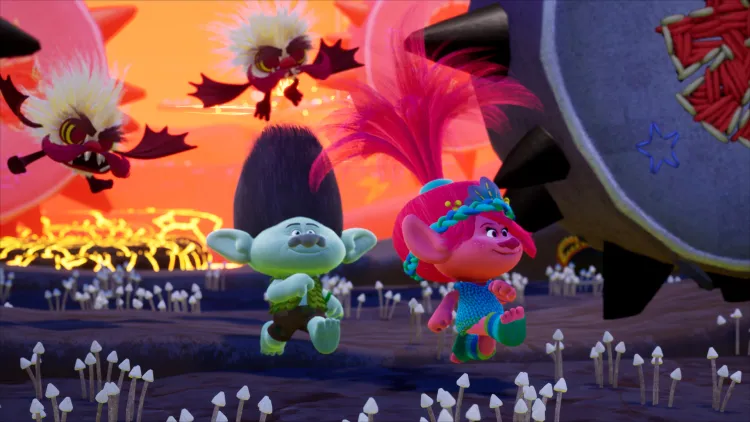 Скриншот DreamWorks Trolls Remix Rescue — 6