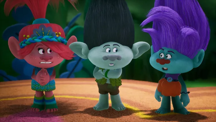 Скриншот DreamWorks Trolls Remix Rescue — 7