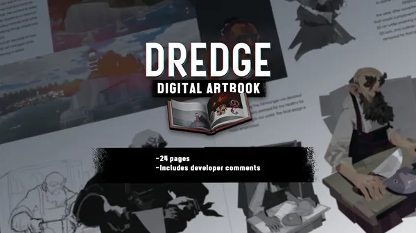 Скриншот Dredge - Digital Artbook DLC — 1