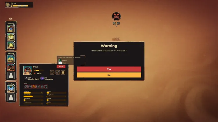 Скриншот Dunebound Tactics — 1