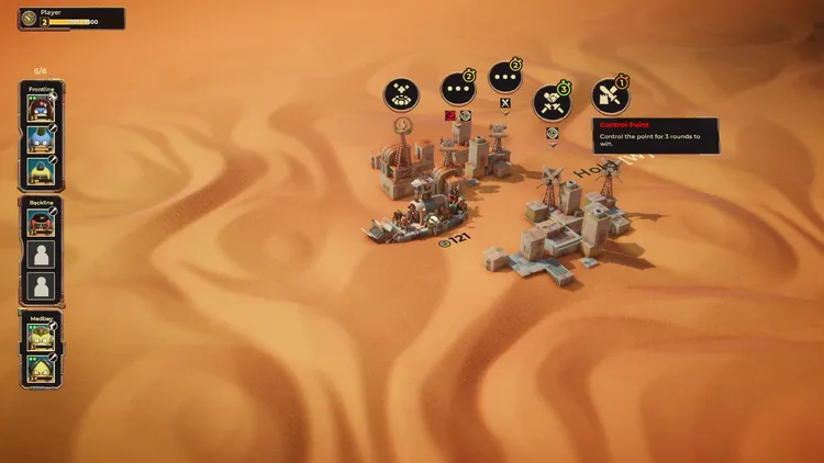 Скриншот Dunebound Tactics — 2