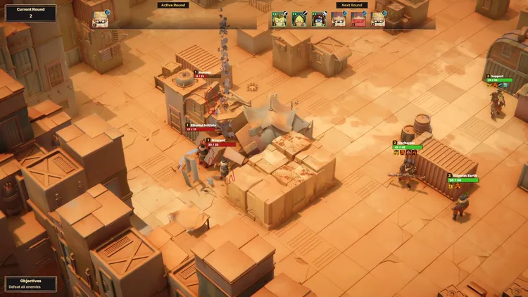 Скриншот Dunebound Tactics — 3