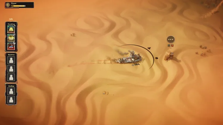 Скриншот Dunebound Tactics — 4