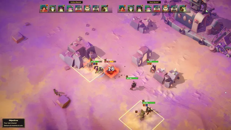 Скриншот Dunebound Tactics — 6
