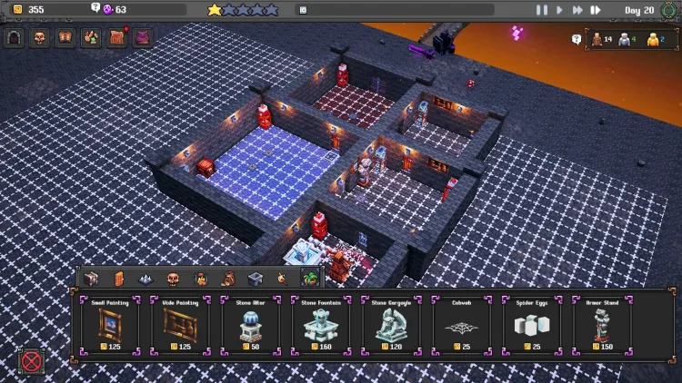 Скриншот Dungeon Tycoon — 1