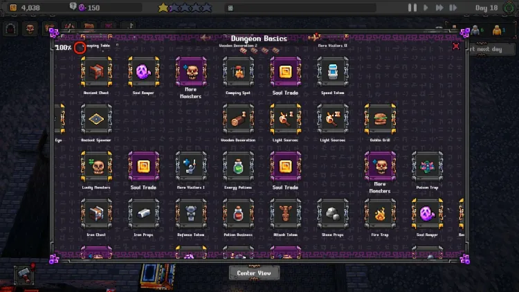 Скриншот Dungeon Tycoon — 2