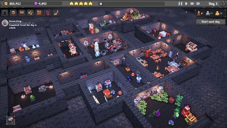 Скриншот Dungeon Tycoon — 6