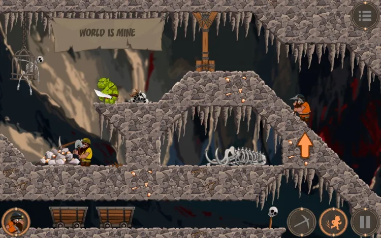 Скриншот Dwarflings — 2