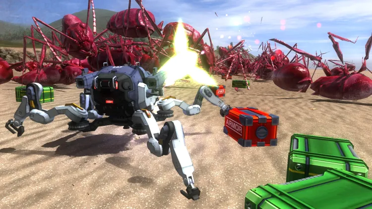Скриншот Earth Defense Force 4.1 The Shadow of New Despair — 1