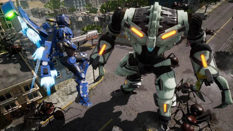 Скриншот Earth Defense Force: Iron Rain — 1