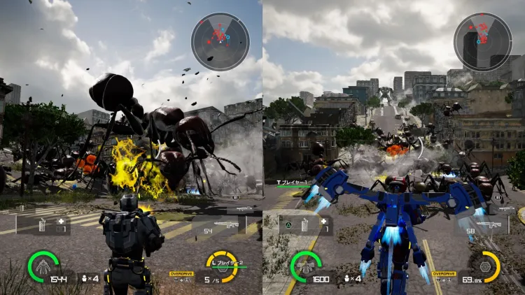 Скриншот Earth Defense Force: Iron Rain — 4