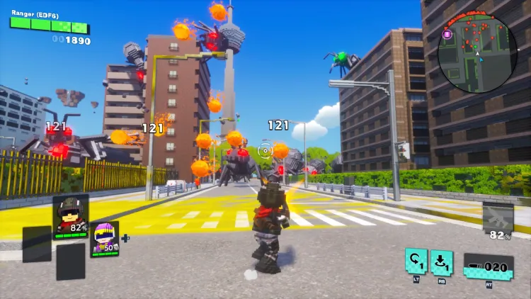 Скриншот Earth Defense Force: World Brothers 2 — 9