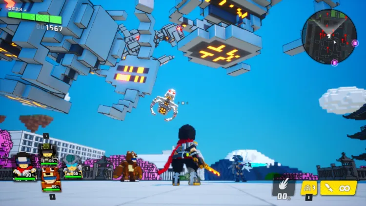 Скриншот Earth Defense Force: World Brothers — 8