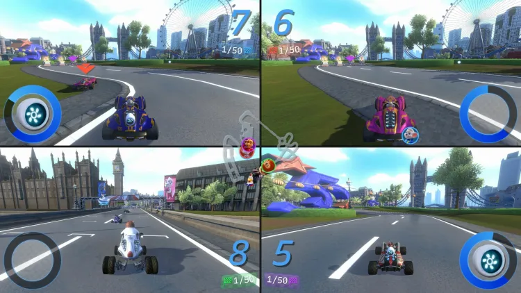 Скриншот Ed & Edda: GRAND PRIX – Racing Champions — 1
