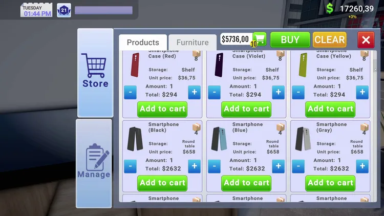 Скриншот Electronics Store Simulator — 8