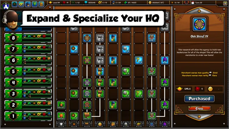 Скриншот Epic Manager - Create Your Own Adventuring Agency! — 5