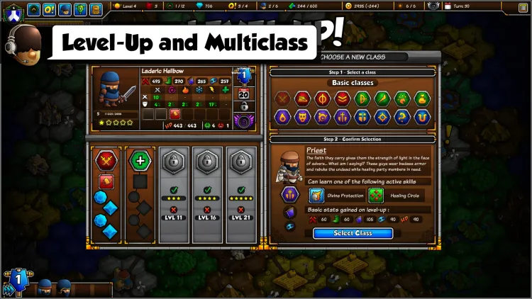 Скриншот Epic Manager - Create Your Own Adventuring Agency! — 6