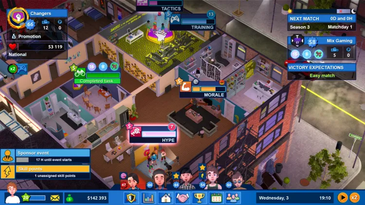 Скриншот Esports Life Tycoon — 1