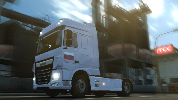 Скриншот Euro Truck Simulator 2 - Russian Paint Jobs Pack — 3