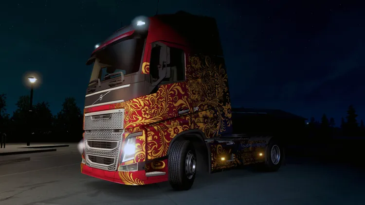Скриншот Euro Truck Simulator 2 - Russian Paint Jobs Pack — 5