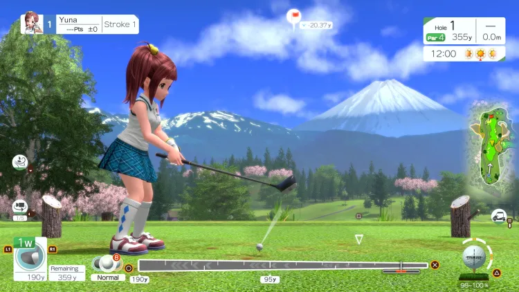 Скриншот Everybody's Golf Hot Shots — 9