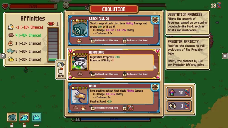 Скриншот Everything is Crab: The Animal Evolution Roguelite — 2