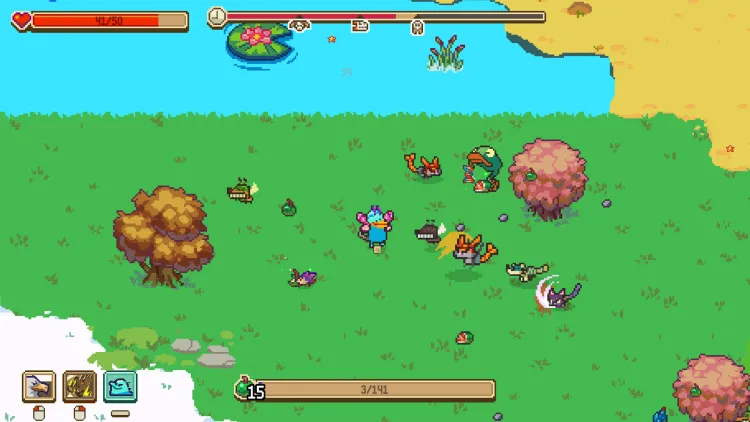 Скриншот Everything is Crab: The Animal Evolution Roguelite — 8